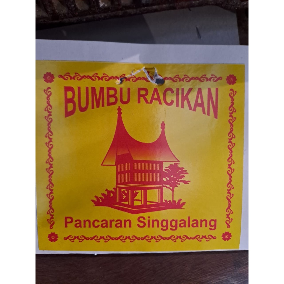 

Bumbu Masak Bumbu Racikan Pancaran Singgalang Khusus Bandung