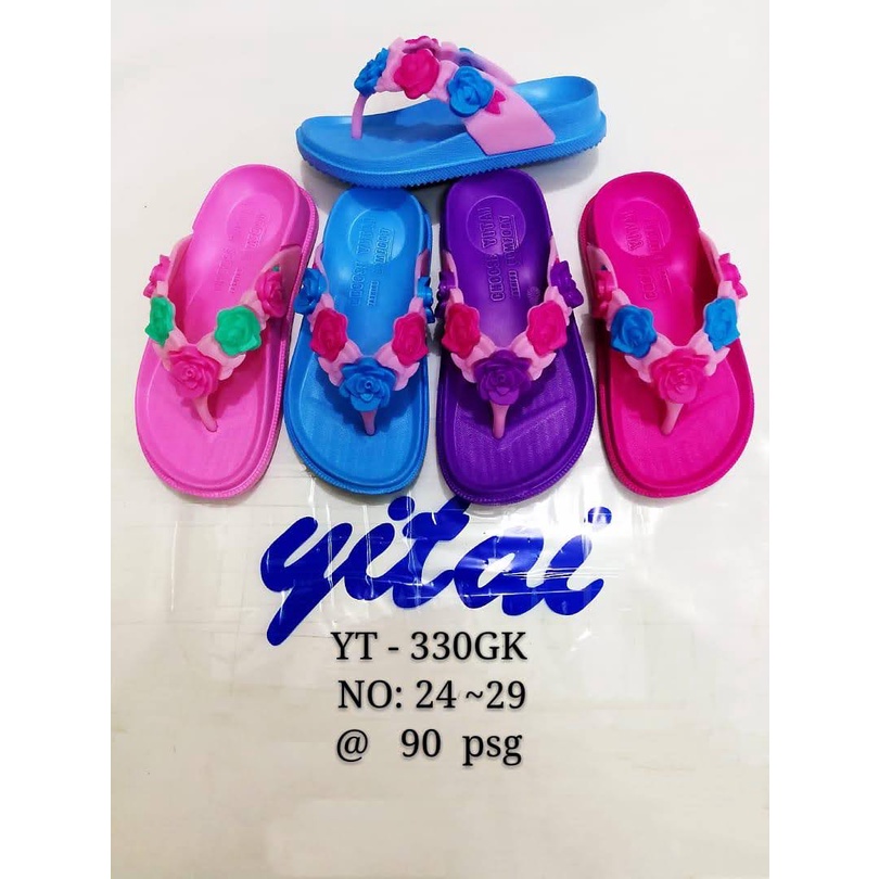 Sandal Jepit Anak Bunga Yitai 330