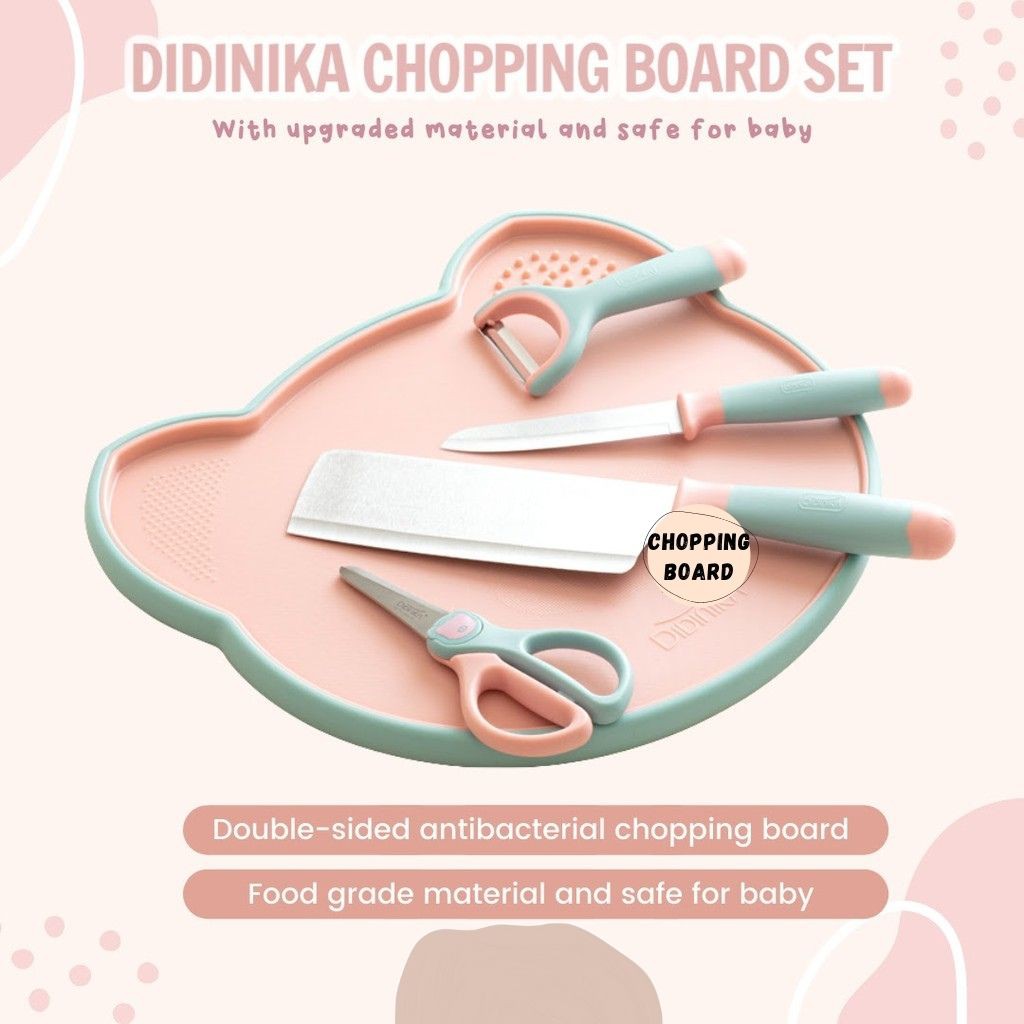 Didinika Chopping Cutting Board Set / Talenan Set / Set Talenan Anti Slip