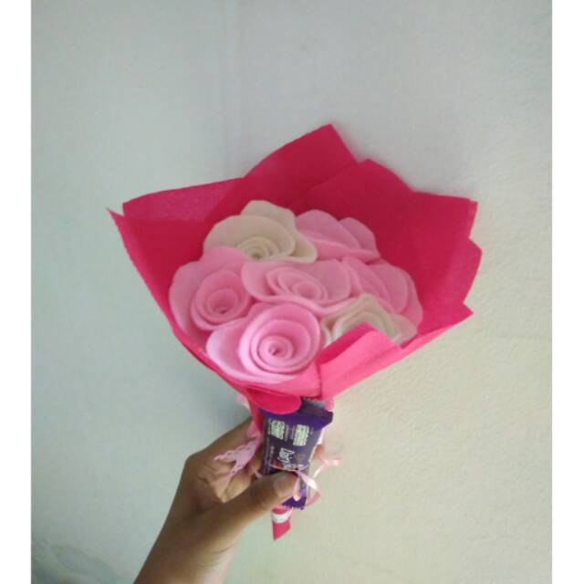 Buket bunga cokelat , buket bunga dan coklat