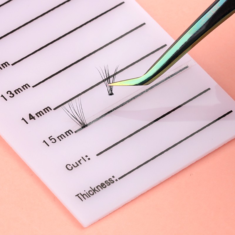 5lapisan Kotak Penyimpanan Bulu Mata Palsu Akrilik Pallet Transparan Grafting Eyelash Case lash Holder Untuk Penyimpanan Bulu Mata