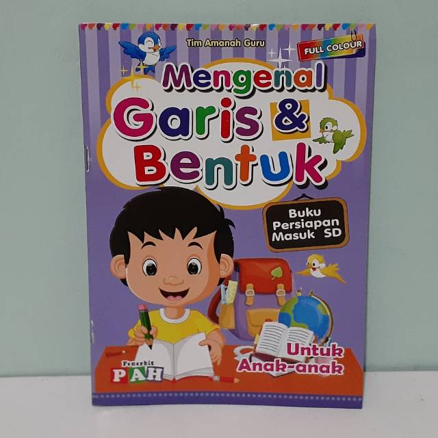 Buku TK dan PAUD Dasar Menulis Atau Menarik Garis