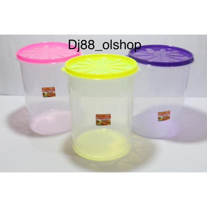 Toples Plastik 4 Liter Kmp / Krupuk / Sealware / Food Storage / Food Container