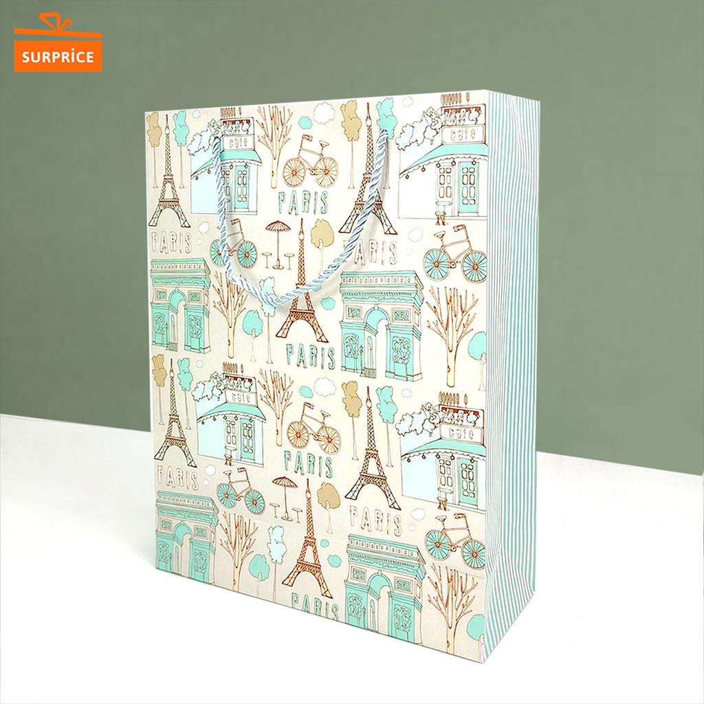 Surprice Tas Kado Tenteng 26x32x12cm /  Kantong Hadiah / Goodie Bag Ulang Tahun / Paper Bag Tas Hampers / Gift Bag-3