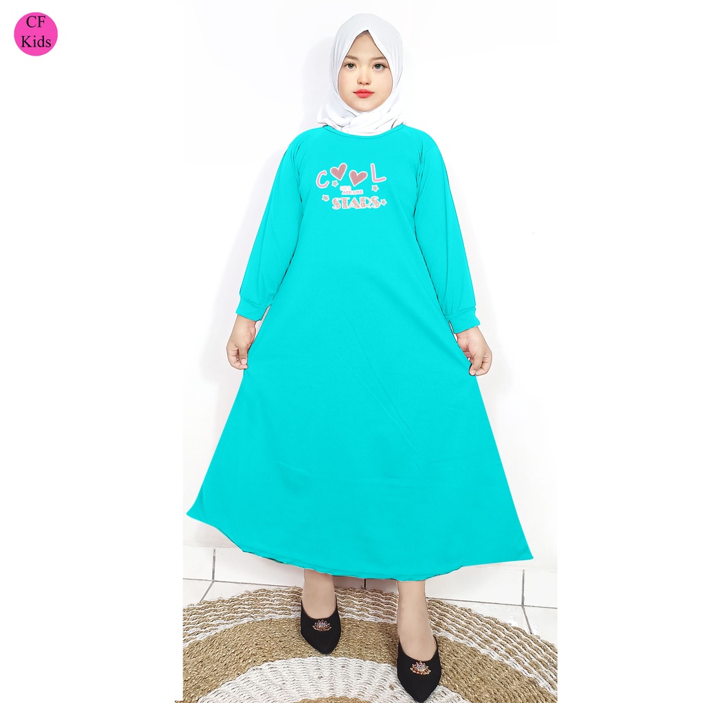 Gamis Anak Perempuan DTF Cool Star CF Kids