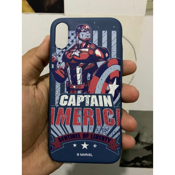 Case IPhone X/XS preloved (Miniso x Marvel)