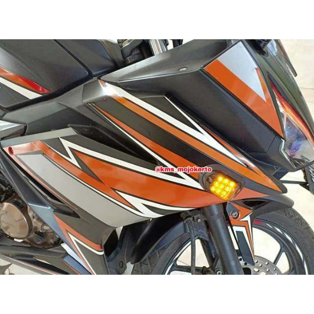 Sein (sen) tempel oval CBR150, CBR250, R15, R25, Ninja 250R