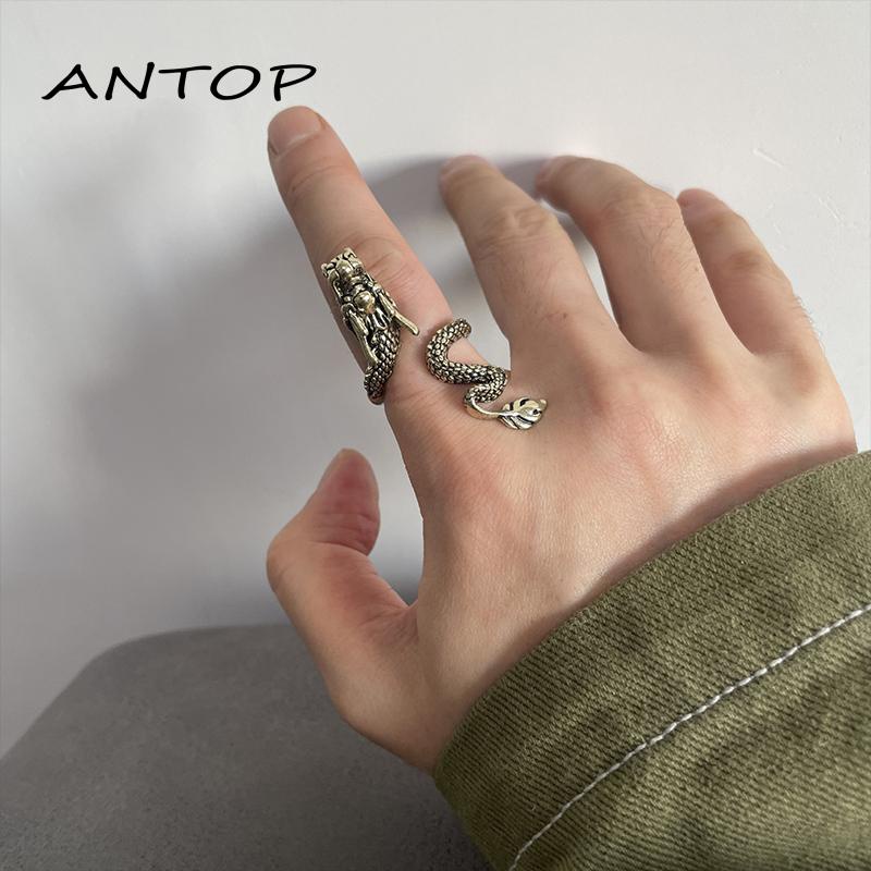 Cincin Holder Rokok Bentuk Naga Untuk Hadiah