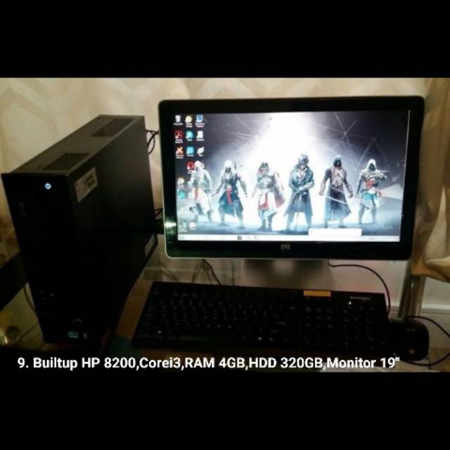Paket Komputer Builtup Hp 8200 i3