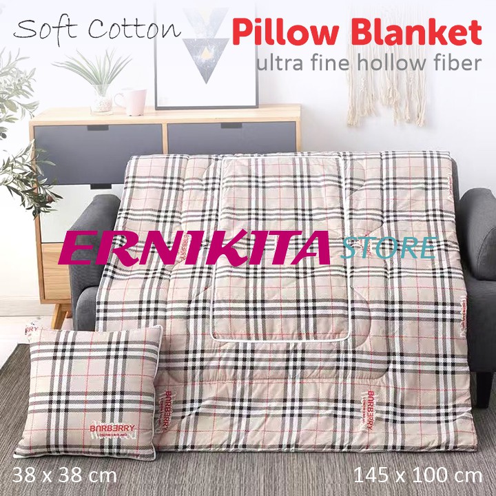 BANTAL SOFA SELIMUT 2 IN 1 - Bisa Dilipat