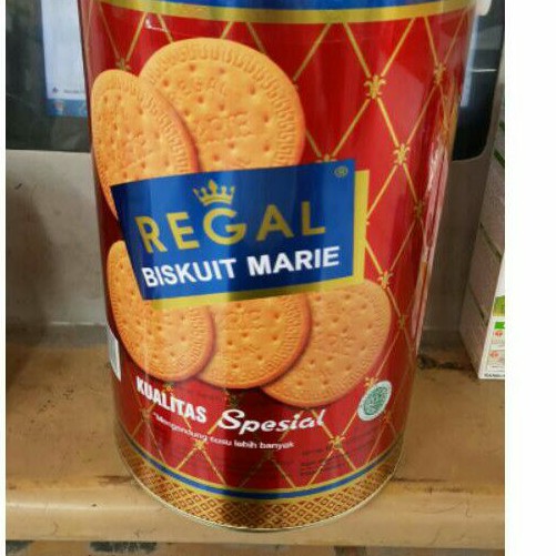 

REGAL Marie Biskuit kaleng 1000g