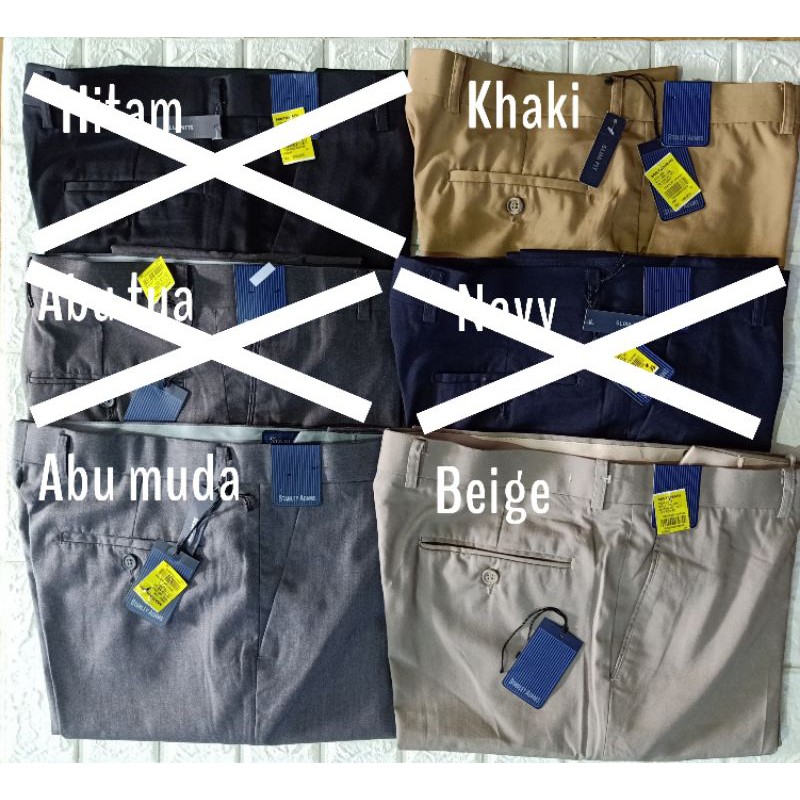 Celana formal Stanley Adams