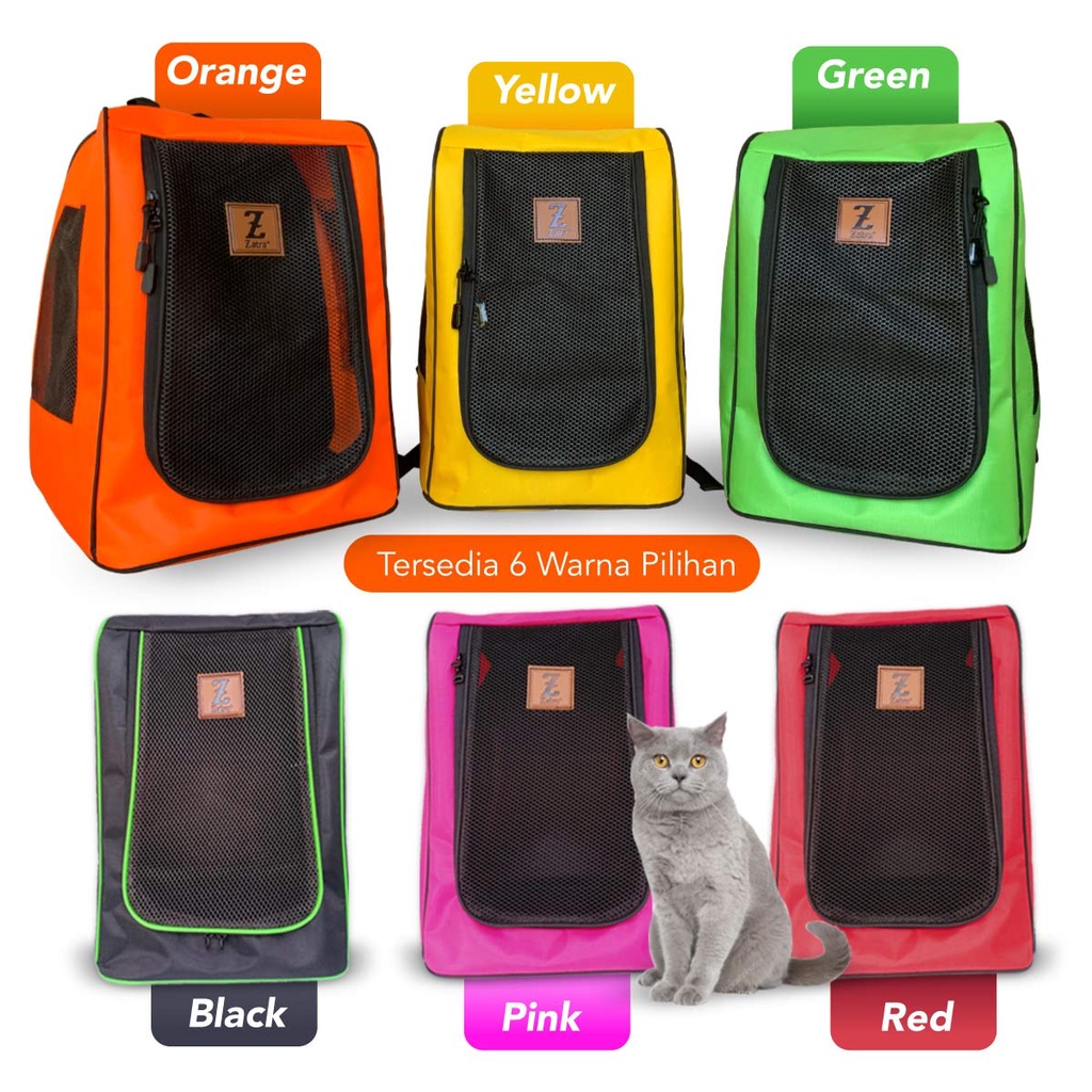 Tas Kucing Ransel Waterproof Travel Backpack Cat Dog Reptil Bag