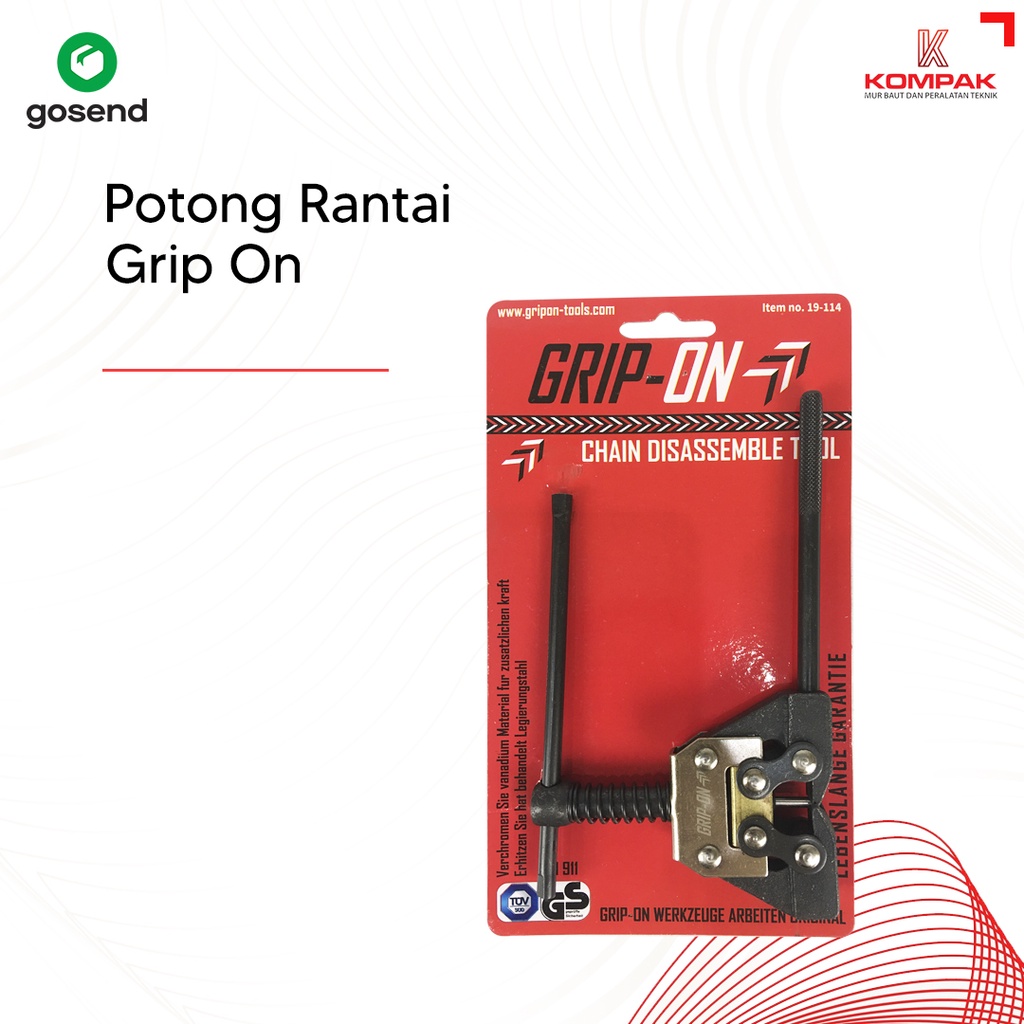 GRIP ON ALAT PEMOTONG RANTAI SEPEDA MOTOR