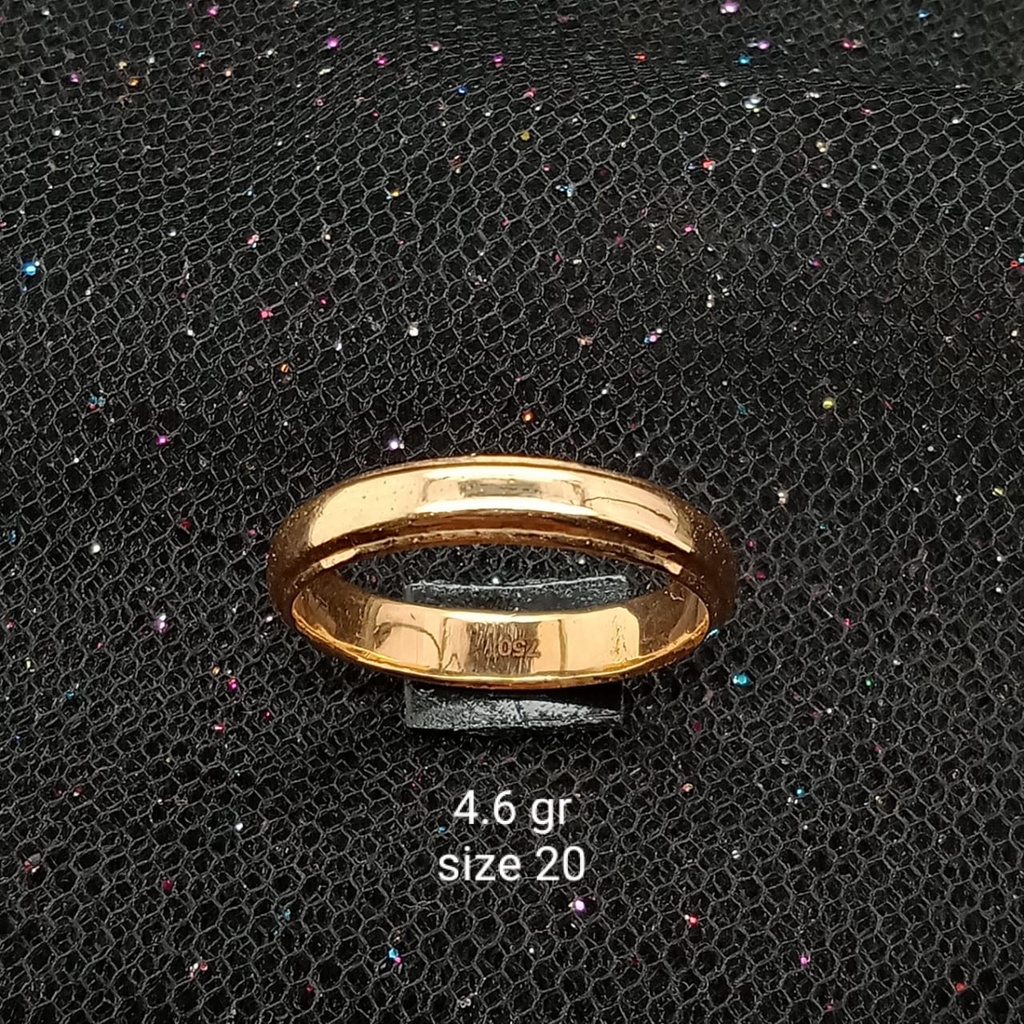 Cincin Emas 17K - 4.6 gr Kadar 750 - 362