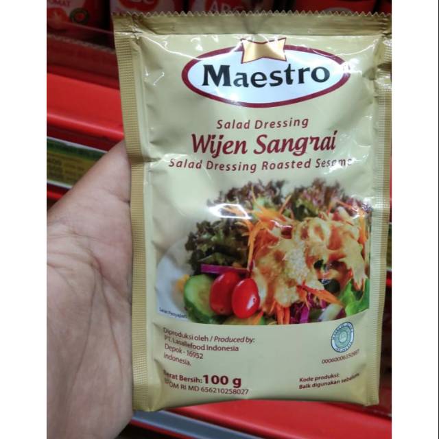 

MAESTRO SALAD DRESSING WIJEN SANGRAI 100gr