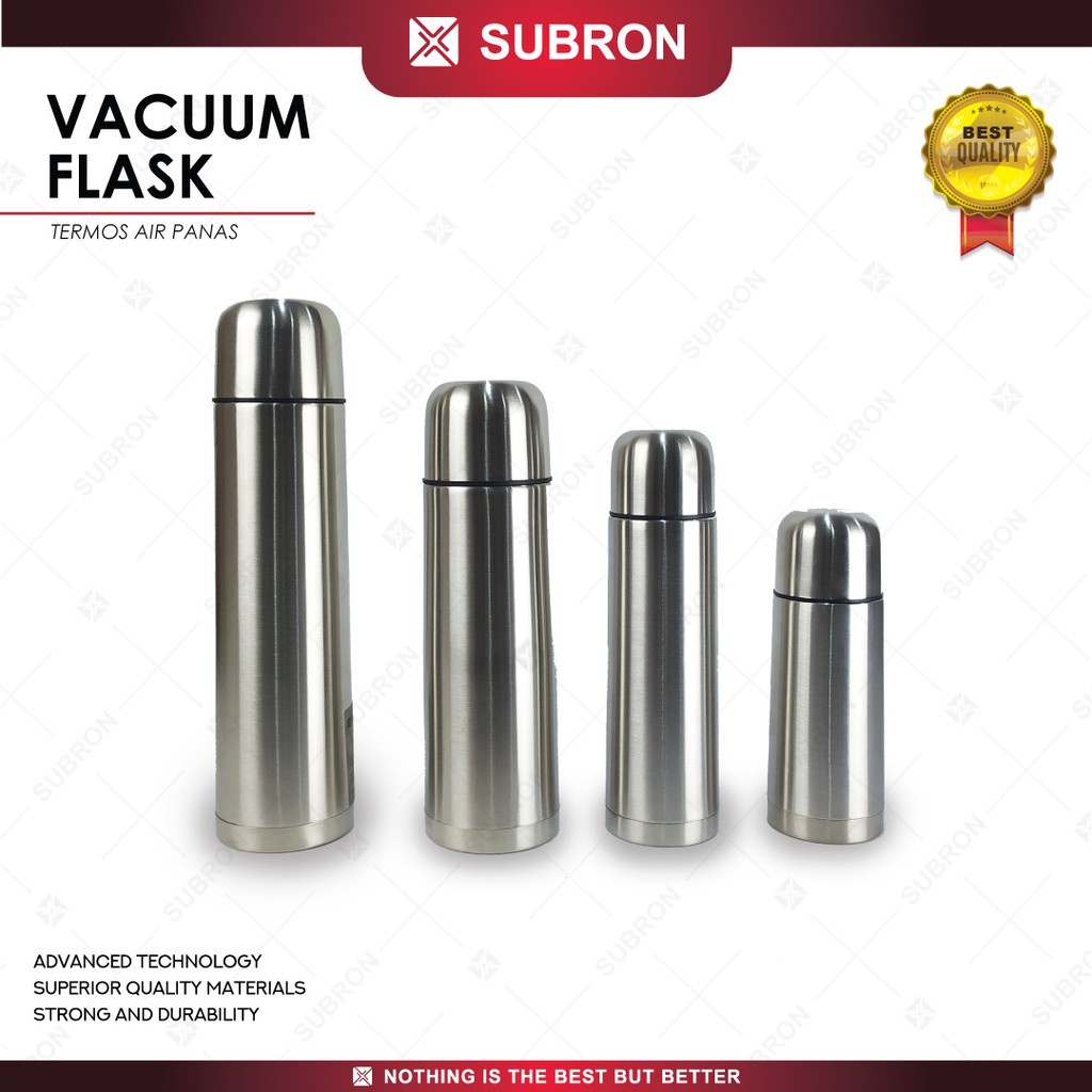 Vacuum Flask Termos Air Panas 1000ML Stainless SUBRON