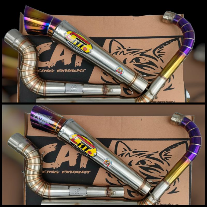 knalpot cat racing exhaust tipe kanan kobra x2 slincer diamond slincer love Knalpot kanan kobra stai