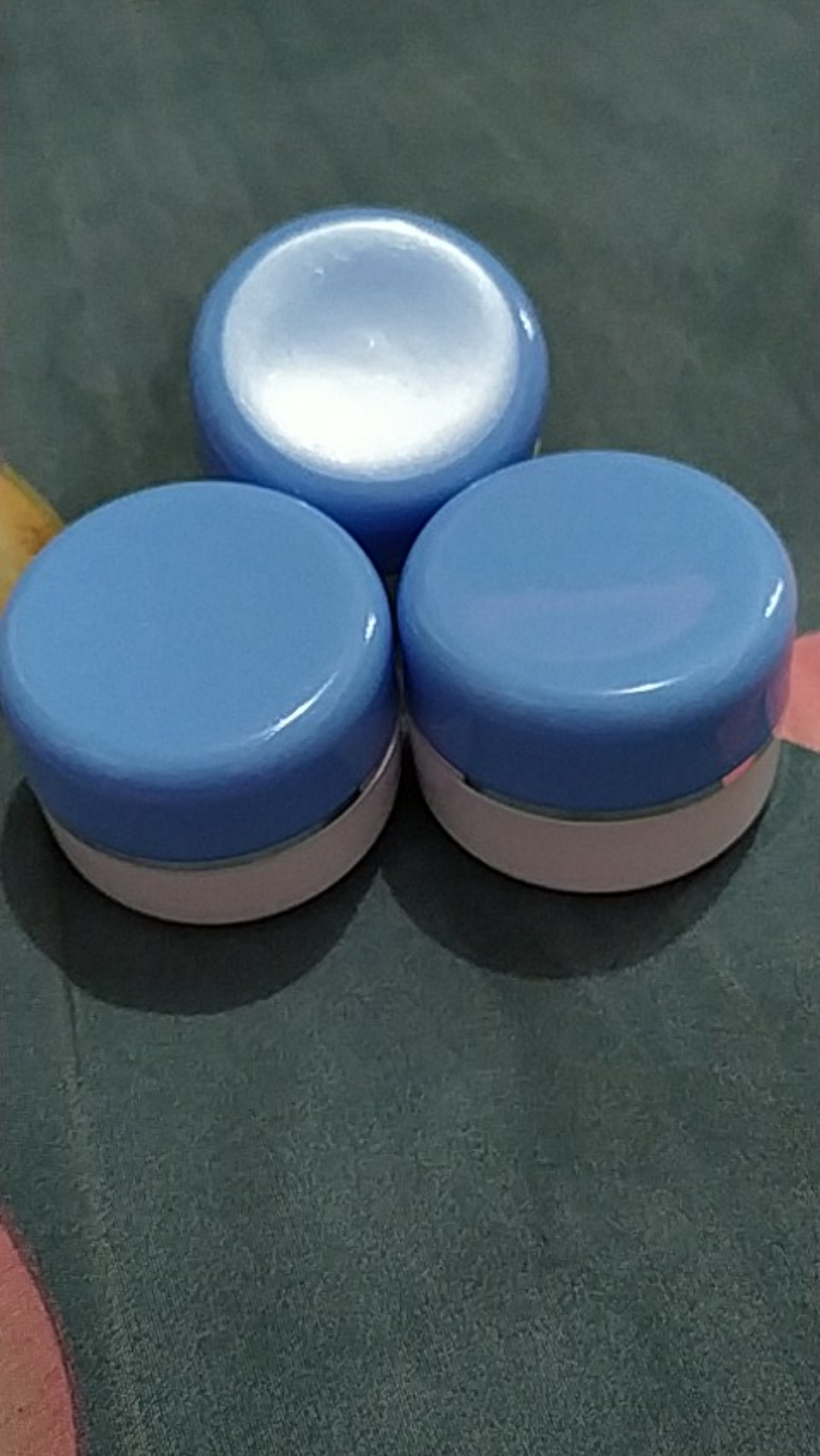 Pot Cream 12,5 Gr Biru List Silver / Pot Cream Biru 12.5 Gr