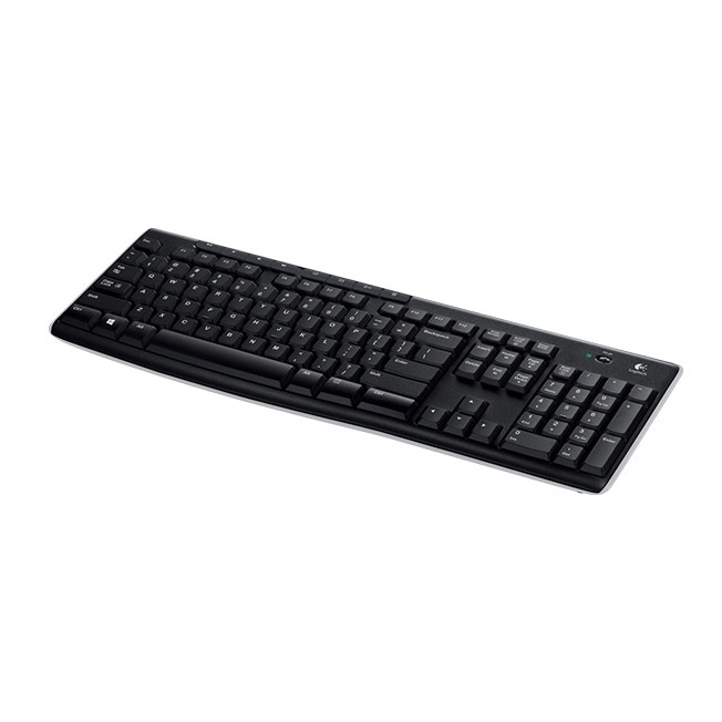 Logitech Wireless Keyboard K270 | Keyboard Wireless - Original Garansi Resmi 1Th