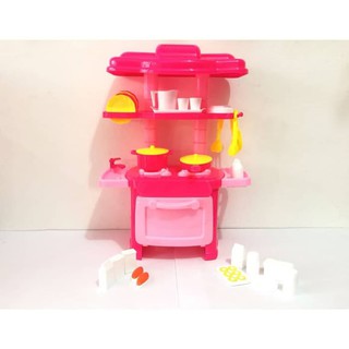  Mainan  kitchen  set  masak masakan  little pony hello kitty 