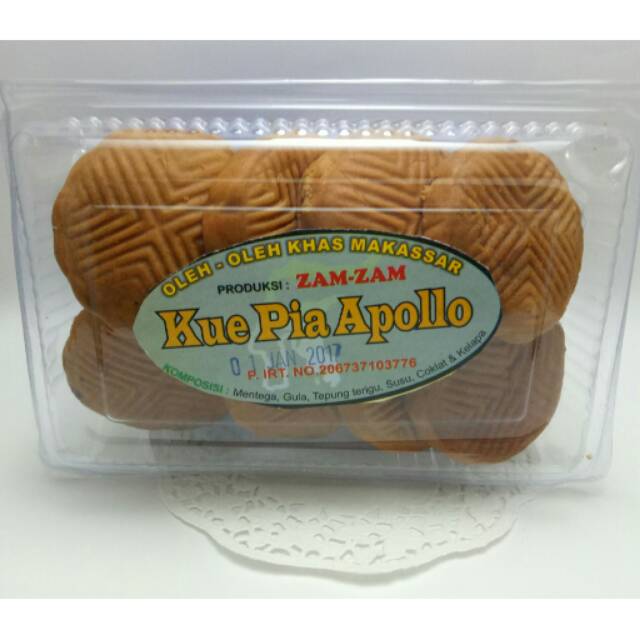 Kue Pia Apollo - Oleh Oleh Khas Makassar