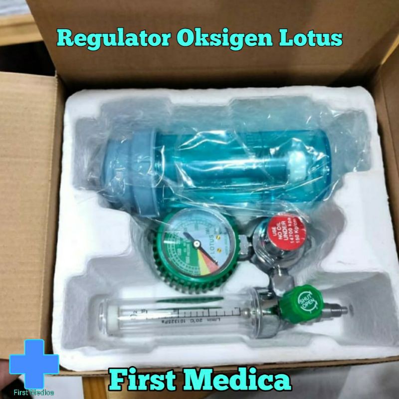 Regulator Oksigen Lotus / Regulator Tabung Oksigen Lotus