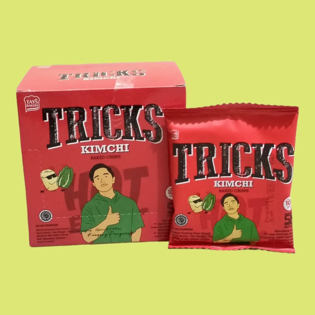 Jual Tricks Crisps Kimchi Biskuit Kentang Panggang Gr Sachet Box Indonesia Shopee Indonesia