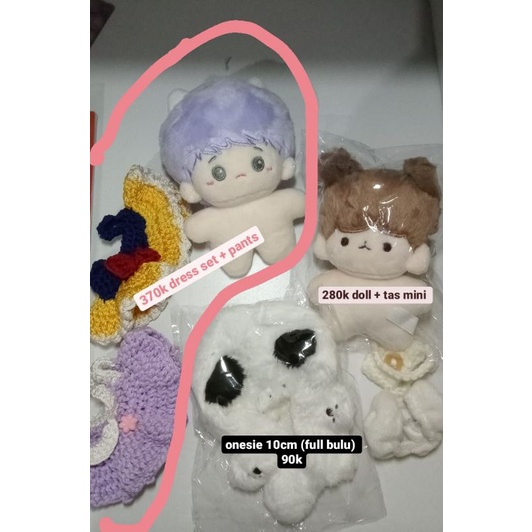 doll boki baekhyun puppy 10cm