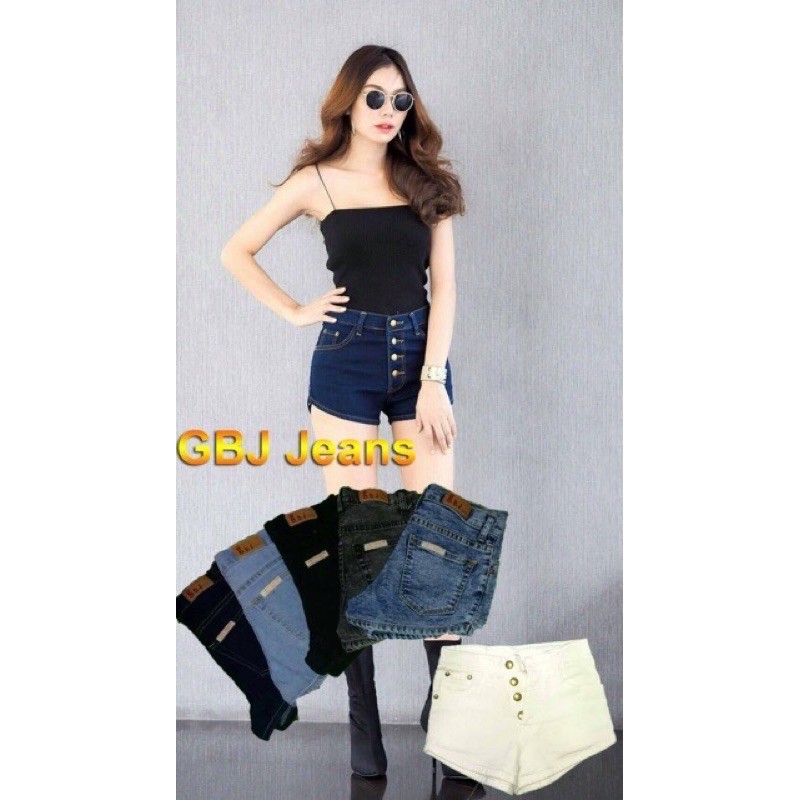 Celana high waist import bkk merek gbj