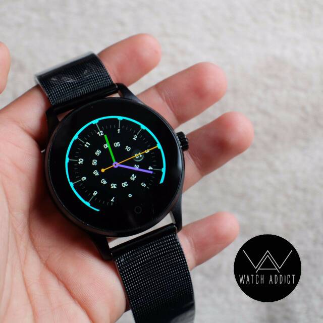 Smartwatch Lemfo k88h - Kulit Hitam