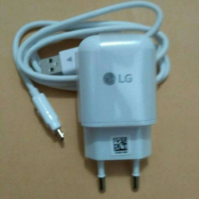 ORIGINAL 100% Charger LG G3 G4 Flex 2 V10 ORI Fast Charging 1.8 A 9 V USB MICRO