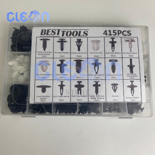 Baut Rivet Mobil Motor Universal Set isi 415 PCS / Rivet Bolt set