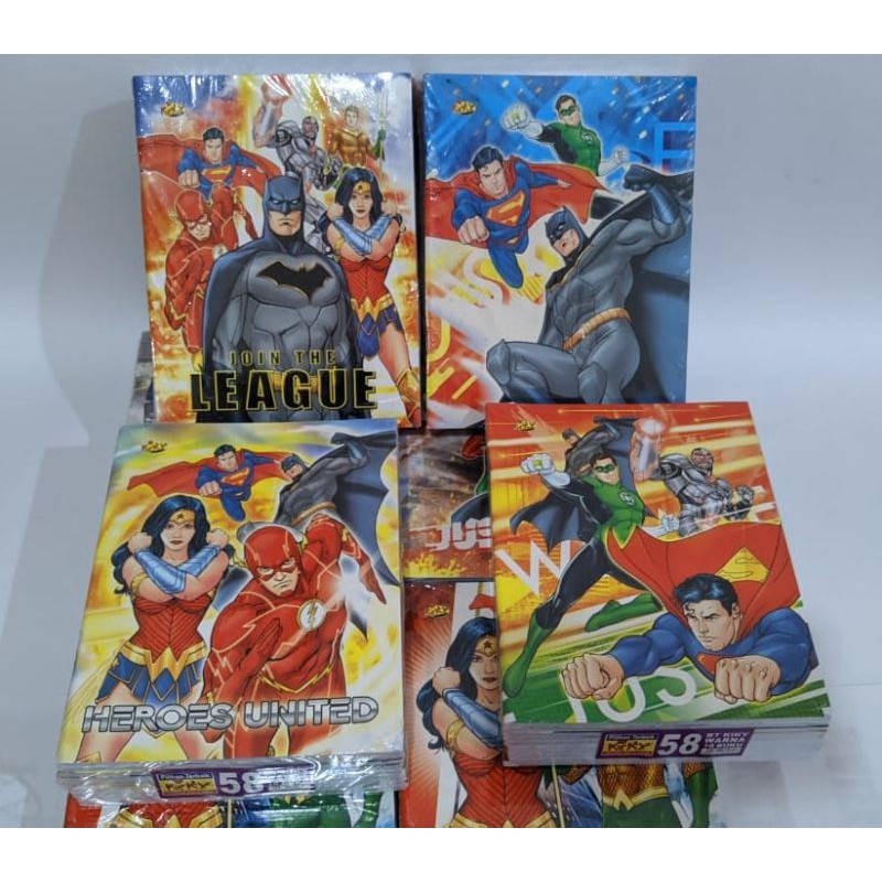 Buku Tulis Kiky Warna 58 Lembar(1pc)