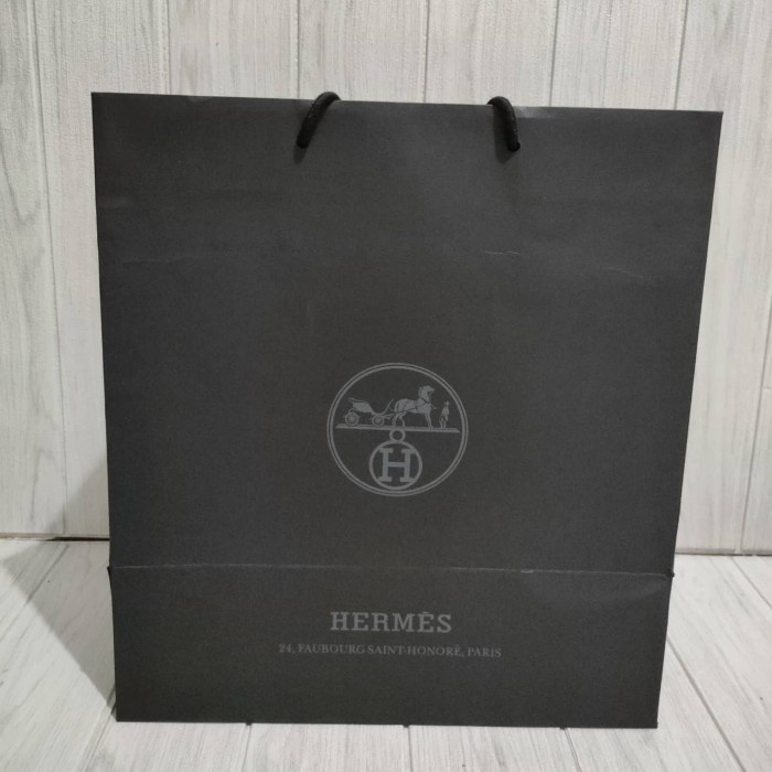 

(TERLARIS) paperbag hermes large / paper bag hermes original / pb hermes