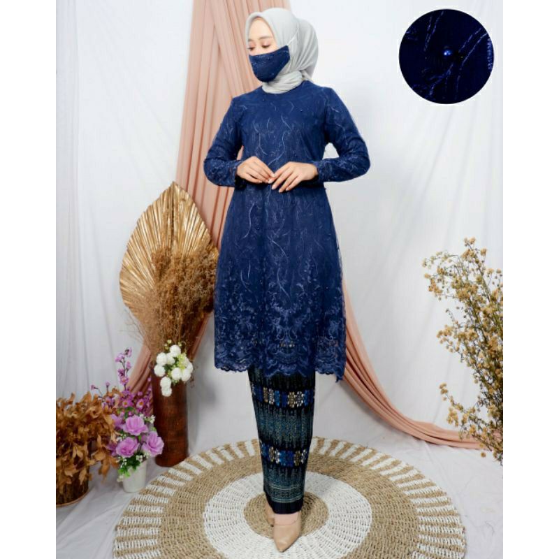 TUNIK TULLE MUTIARA / TILLE PADANG