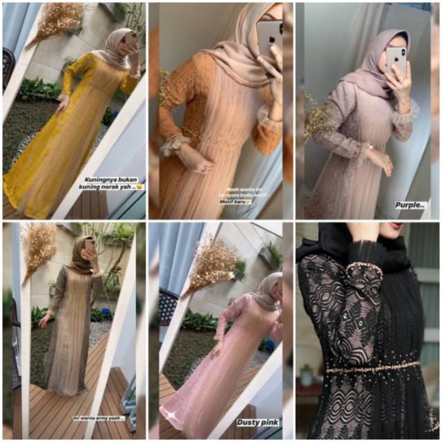 Syalina Dress by Javina