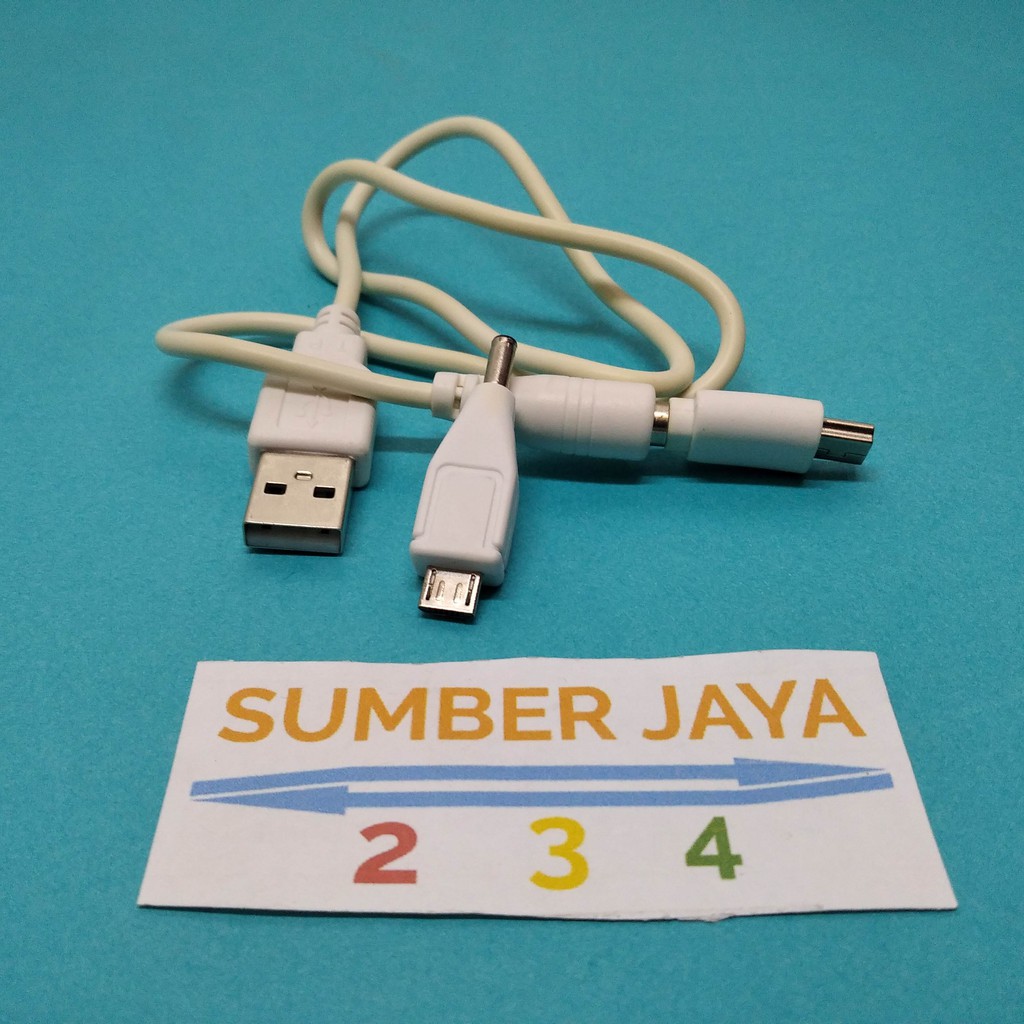 Kabel Data Micro USB PUTIH TERMURAH