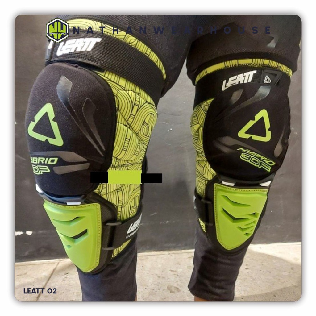 Knee Pad Guard Body Protector Leatt 3df Hybird Pelindung Lutut