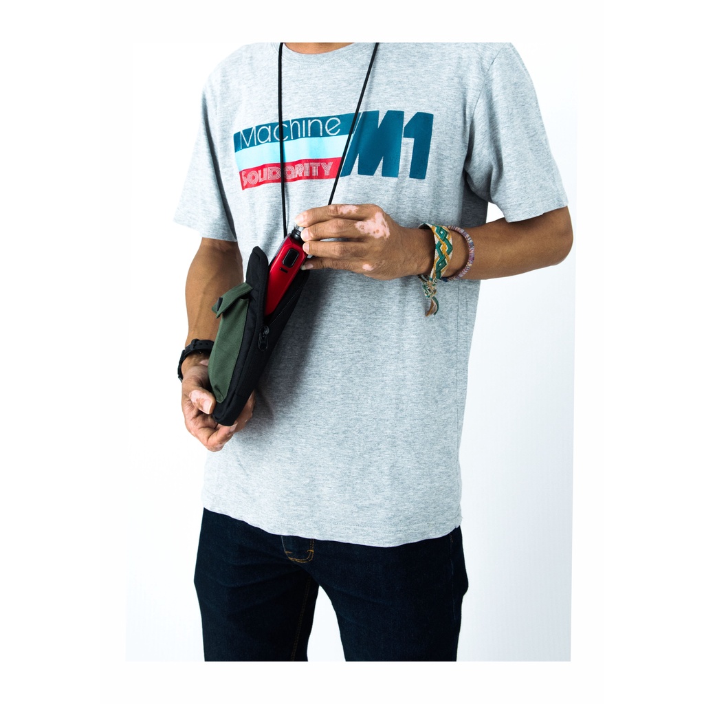 Sling Phone Pouch Wallet // Hanging Wallet Motif // Card Holder Dompet Kartu Pria Wanita // Sling Bag Mini By KALI