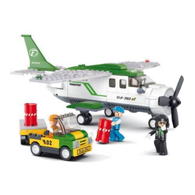 Lego PESAWAT mini transpot - Mainan lego Transport Cargo Plane M38 B0362 - Lego Murah bagus