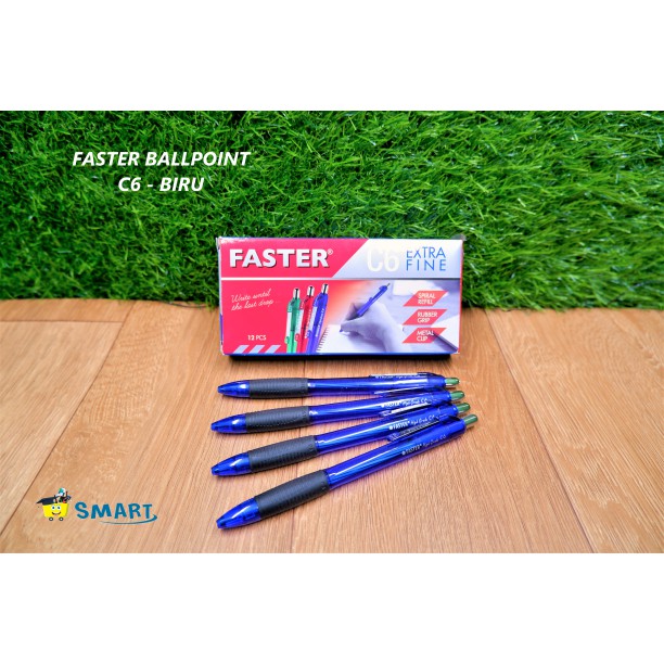 

FASTER BALLPOINT C 6 BIRU