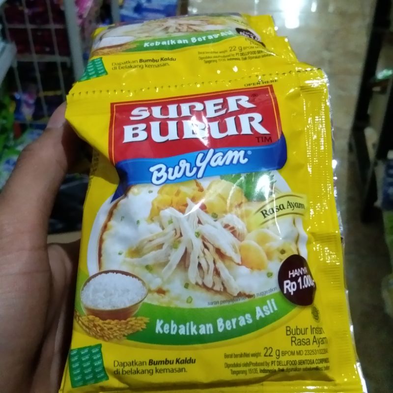 

Buryam Super Bubur 1 Renteng ( 22gx10 )