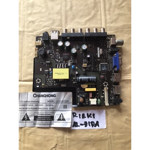 MainBoard MB TV CHANGHONG LED 32E2000