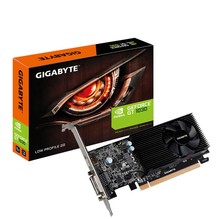 VGA Card Gigabyte GeForce GT 1030 Low Profile 2G [ GV-N1030D5-2GL ]