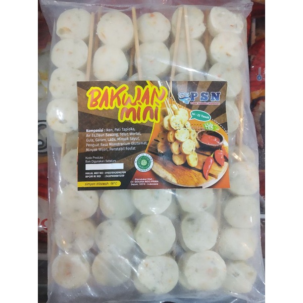 

Ready [Prima] bakwan mini skewer