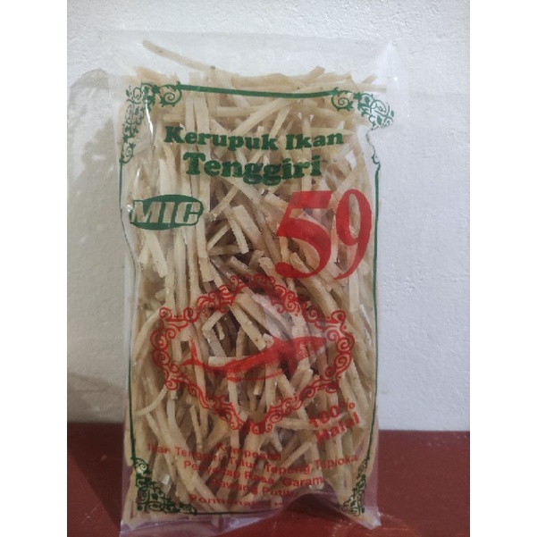 

krupuk ikan asli tenggiri