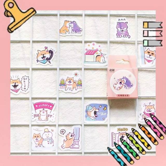 

Stiker / sticker for bullet journal / scrapbooks notebook