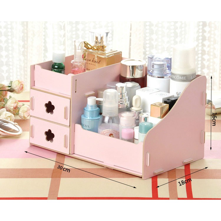 TOMUMUDA Kotak Kosmetik Organizer Serbaguna Cosmetic Storage KT01