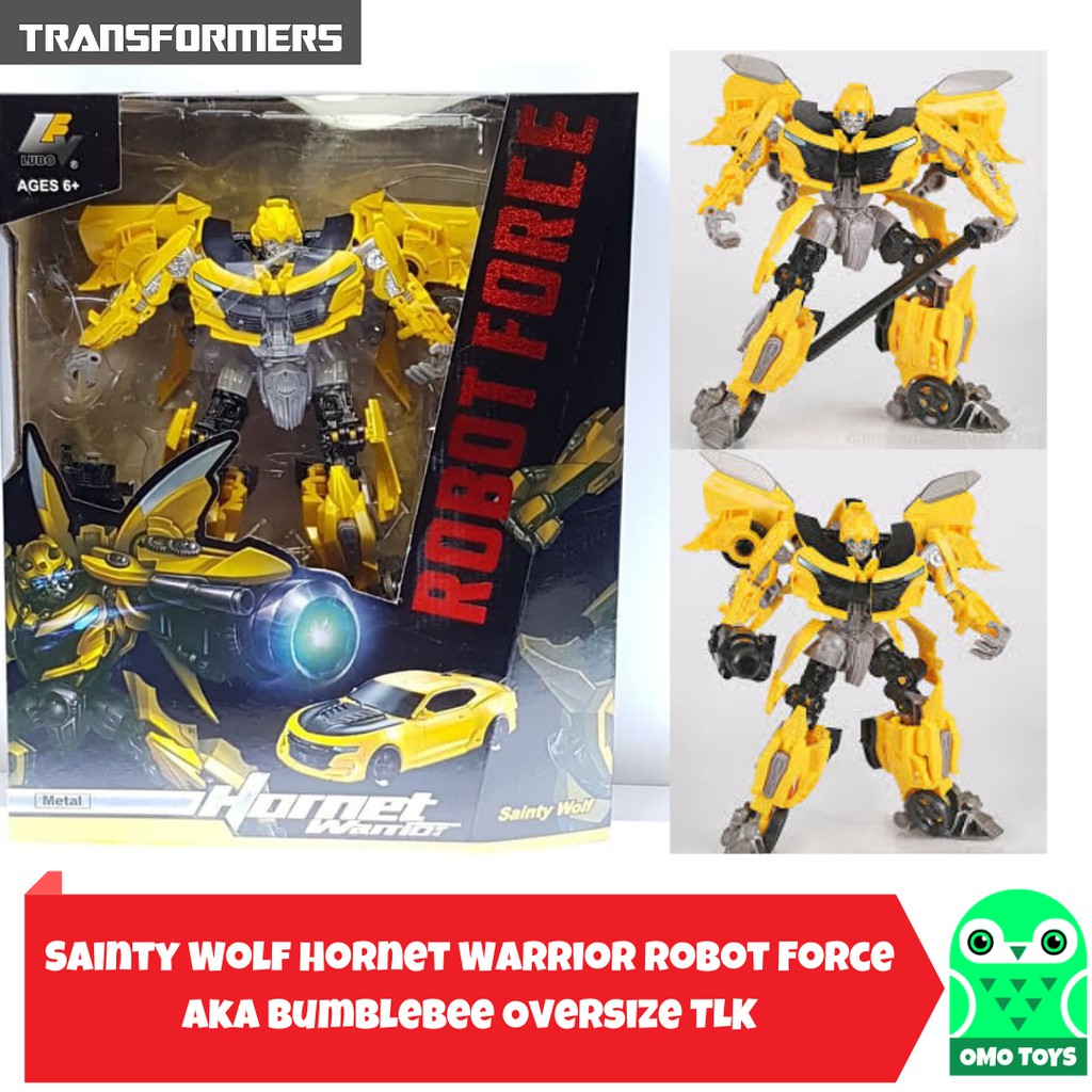Transformers ROBOT FORCE BUMBLEBEE Hornet Warrior - Weijiang Oversize